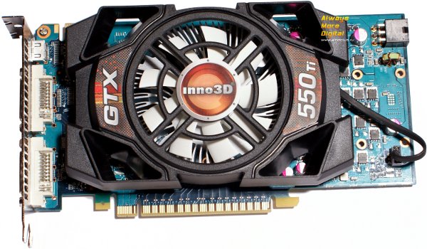 Внешний вид GeForce GTX 550 Ti