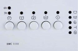 Кнопки панели стиральной машины Electrolux EWC 1150