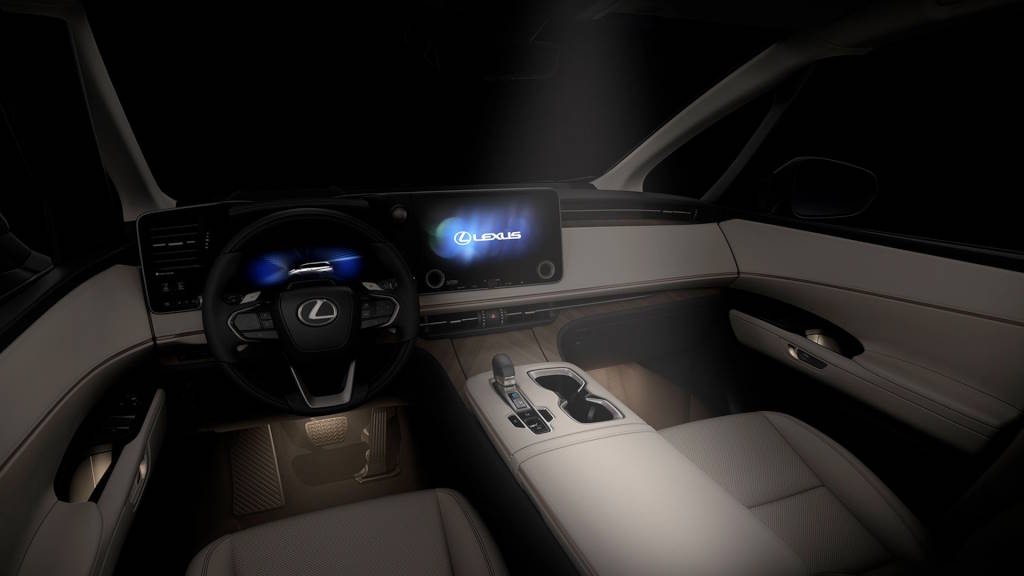 Lexus LM передний ряд